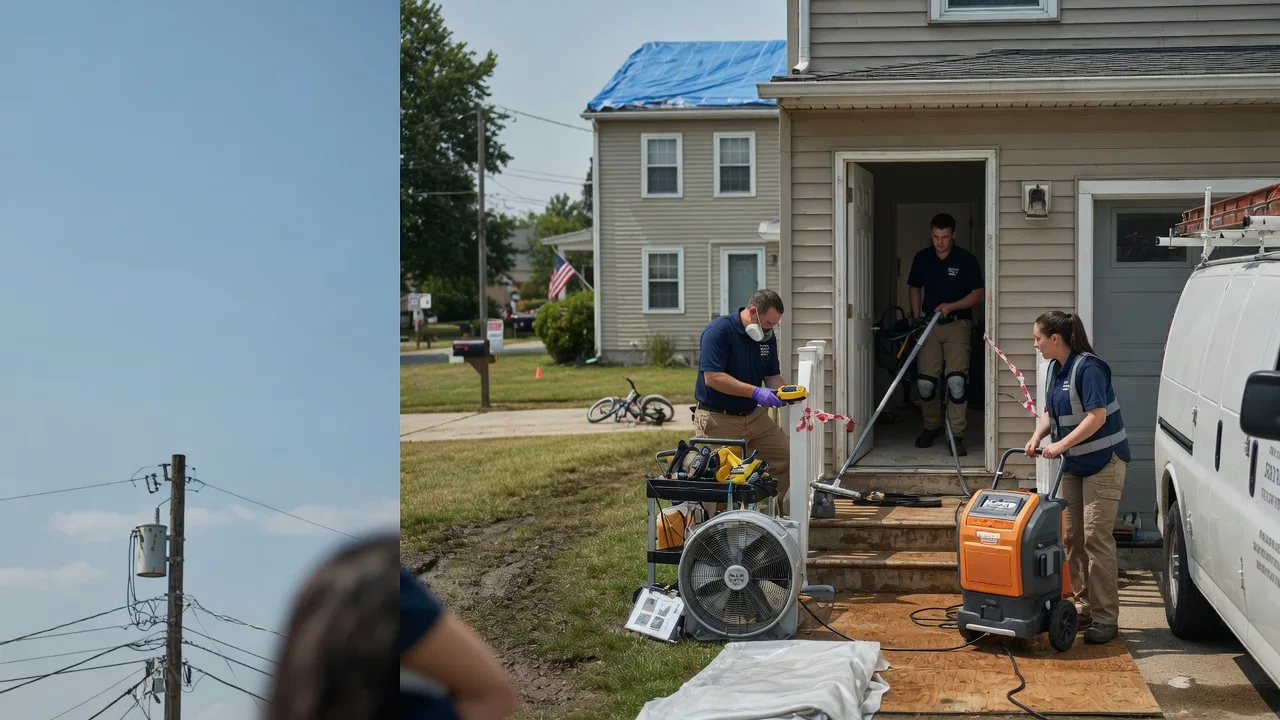 Water Damage Repair in Sheridan, IL near me